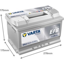 Baterie auto Varta Dynamic EFB 65Ah 650A D54 565500065
