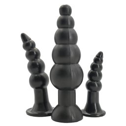 Set dildo Rosy Late Night Pleasure Black