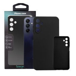 Husa Husa Samsung Galaxy A15 Spacer, negru, grosime 1.5mm, material flexibil TPU "SPPC-SM-GX-A15-TPU