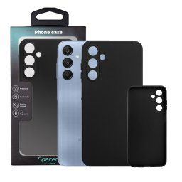 Husa Husa Samsung Galaxy A25 Spacer, negru, grosime 1.5mm, material flexibil TPU "SPPC-SM-GX-A25-TPU