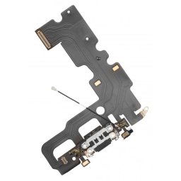 Piese si componente Banda cu Conector Incarcare - Microfon Apple iPhone 7, Negru
