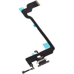 Piese si componente Banda cu Conector Incarcare - Microfon Apple iPhone XS, Negru
