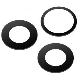 Piese si componente Geam Camera Spate Apple iPhone 11 Pro Max, Wide + UltraWide + Telephoto, Negru