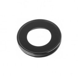 Piese si componente Geam Camera Spate Apple iPhone 12 Pro Max, Wide, cu Rama (Interioara), Negru