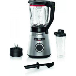Blender BOSCH VitaPower Serie 4 MMB6384M, 1.5l, 1200W, viteza variabila, negru-argintiu