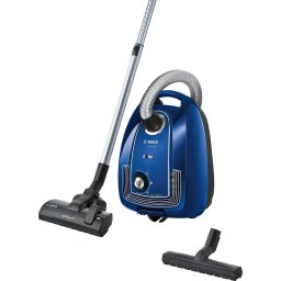 Aspirator cu sac Bosch BGLS48X320, 700 W, Filtru HEPA, Albastru