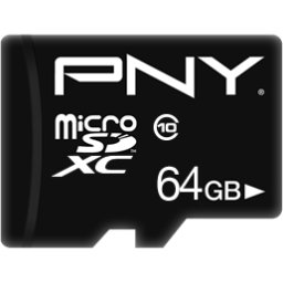 Card de memorie Pny Performance Plus, Micro SDXC,64 GB, Clasa 10