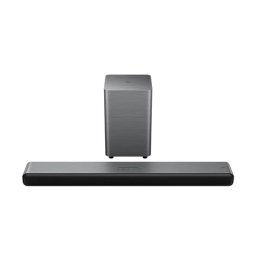 Soundbar TCL S55H, 2.1, 220W, Bluetooth 5.2, Dolby Atmos & DTS-Virtual:X, HDMI eARC, Subwoofer Wireless, Negru
