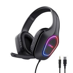 Casti Gaming Trust GXT416S ZIROX, headset, compatibil Nintendo Switch, PS4, PS5, Xbox, cablu 1.2m, microfon reglabil
