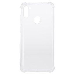 Husa telefon Samsung Galaxy M11 - Spacer, Grosime 1.5 mm, Protectie suplimentara antisoc la colturi, Material flexibil TPU, Transparent, "SPPC-SM-GX-M11-CLR