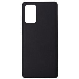 Husa telefon Samsung Galaxy Note 20 - Spacer, Grosime 2 mm, Material flexibil silicon + interior cu microfibra, Negru, "SPPC-SM-GX-N20-SLK