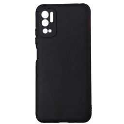 Husa telefon Xiaomi Redmi Note 10 5G - Spacer, Grosime 2 mm, Material flexibil silicon + interior cu microfibra, Negru, "SPPC-XI-RM-N105G-SLK