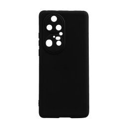 Husa telefon Huawei P 50 Pro - Spacer, Tip back cover, Material flexibil silicon + interior cu microfibra, Negru, "SPPC-HU-P-50P-SLK
