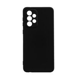 Husa telefon Samsung Galaxy A33 - Spacer, Grosime 2 mm, Material flexibil silicon + interior cu microfibra, Negru, "SPPC-SM-GX-A33-SLK