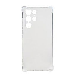 Husa telefon Samsung Galaxy S22 Ultra - Spacer, Grosime 1.5 mm, Protectie suplimentara antisoc la colturi, Material flexibil TPU, Transparent, "SPPC-SM-GX-S22U-CLR