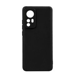 Husa telefon Xiaomi 12 X - Spacer, Grosime 1.5 mm, Material flexibil TPU, Negru, "SPPC-XI-12X-TPU