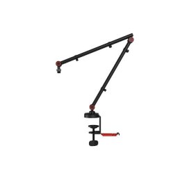Brat pentru microfon Genesis NGM-2156, Thulium 500 cu suport pentru casti, capacitate maxima de sustinere 1 kg, Negru