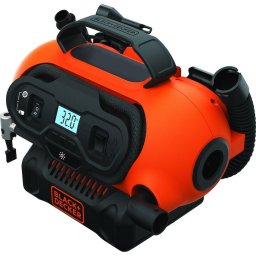 Compresor auto Black & Decker BDCINF18N-QS, 11 Bar, 12V, display LCD, 160 l/min AC, bricheta