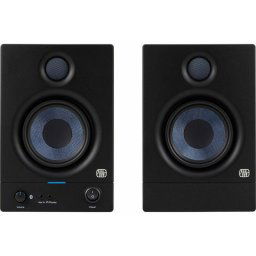 Set 2 boxe PreSonus Eris 4.5 BT 2nd Gen, 25 W pe fiecare parte, Bluetooth 5.0, Negru