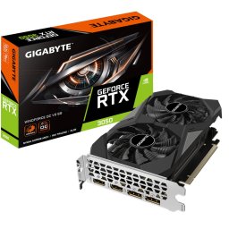 Placa Video GIGABYTE GEFORCE RTX 3050 WINDFORCE OC V2 6GB GDDR6 96 bit, PCIE 4.0, 2x DP 2x HDMI