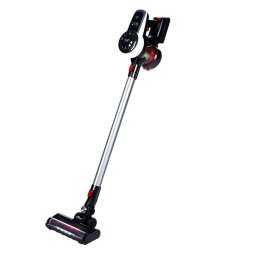 Aspirator Vertical Fara Fir, Adler, AD7048, 350 W, 18 kPa, Acumulator 2000 mAh, Afisaj LED, Recipient Pentru Praf 0.8 L, Negru-Alb