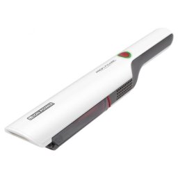 Aspirator de mana Proficare, PC-AKS 3102, fara fir, ideal pentru masina si casa, 2 trepte putere, indicator luminos multifunctional, fara sac, filtru HEPA, operare usoara, statie de incarcare 3in1, 4 accesorii, Alb-Gri