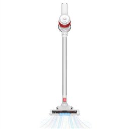 Aspirator vertical Adler AD 7051, Acumulator, 11.7 kPa, 2200 mAh, 0, 600 ml, 2 moduri de functionare, Filtru lavabil, Alb/Rosu