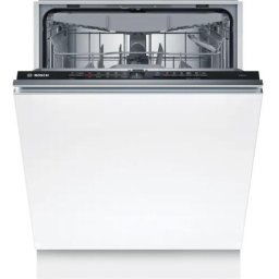 Masina de spalat vase incorporabila Bosch SMV2HVX02E, 14 seturi, 5 programe, ExtraDry, Sistem Rackmatic, InfoLight, EcoSilence Drive, Tab-count, Home Connect, 60 cm, Clasa D, Alb