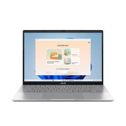 Laptop ASUS Vivobook S14, Intel Core i5-13420H, 14inch WUXGA, 16GB RAM, SSD 1TB, Intel UHD Graphics, No OS, Argintiu (INT Keyboard)