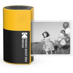 Camera Foto Digitala Instant si Imprimanta de Etichete Foto Kodak Mini 1 ERA, 1.7 inch, 10MP, Galben