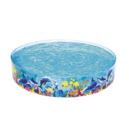 Piscina de gradina pentru copii Bestway Fill n Fun, 244 x 46 cm, Multicolor