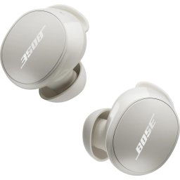 Casti BOSE QuietComfort Earbuds 2024, Bluetooth, In-Ear, Microfon, Noise Cancelling, White Smoke