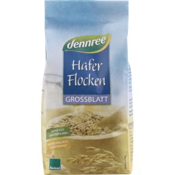 Fulgi de ovaz mari bio 500g Dennree