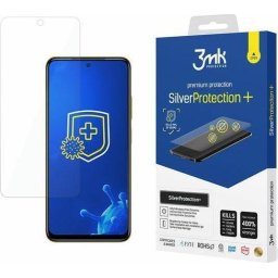 Folie protectie ecran 3mk SilverProtection+ antimicrobiana (Montaj umed) pentru Xiaomi POCO X4 Pro 5G