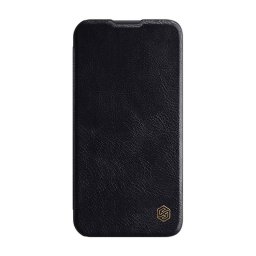 Husa Nillkin Qin Pro Leather Case for iPhone 14 Plus (Black)