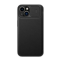Husa Nillkin Qin Pro Leather Case for iPhone 14 Plus (Black)