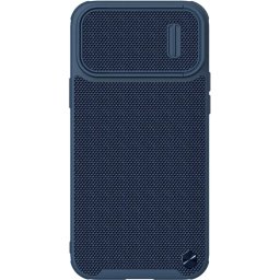 Husa Husa Capac Spate Textured S cu Protectie Camera Albastru APPLE Iphone 14 Plus