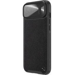 Husa Husa Capac Spate CamShield S Piele cu Protectie Camera Negru APPLE Iphone 14 Plus