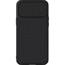 Husa Husa Capac Spate Textured S cu Protectie Camera Negru APPLE Iphone 14 Pro Max