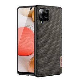 Husa Dux Ducis Fino case covered with nylon material for Samsung Galaxy A42 5G green