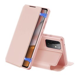 Husa DUX DUCIS Skin X Bookcase type case for Samsung Galaxy A72 4G pink