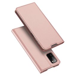 Husa Dux Ducis Skin Pro Bookcase type case for Samsung Galaxy A03s pink