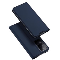 Husa Dux Ducis Skin Pro Holster Cover Flip Cover for Xiaomi Poco F4 5G blue