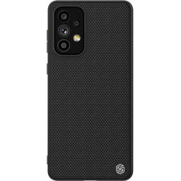 Husa Nillkin Textured Case a durable reinforced case with a gel frame and nylon on the back of Samsung Galaxy A73 black