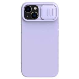 Husa Nillkin CamShield Magnetic Silicone Case iPhone 14 Plus magnetic MagSafe cover with camera cover purple