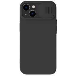 Husa Nillkin CamShield Silky Silicone Case iPhone 14 Plus cover with camera cover black