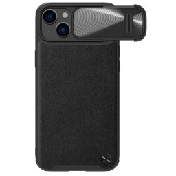Husa Nillkin CamShield Leather S Case iPhone 14 cover with camera cover black