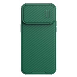 Husa Nillkin CamShield S Case for iPhone 14 Pro Max armored cover camera cover green