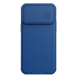 Husa Nillkin CamShield S Case case for iPhone 14 Pro Max armored cover camera cover blue