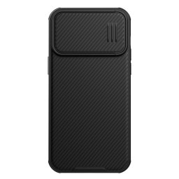 Husa Nillkin CamShield S Case case for iPhone 14 Pro Max armored cover camera cover black